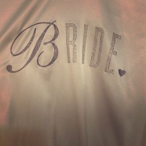 I Do, Victoria Secret white silk Bride 👰🏻 Robe